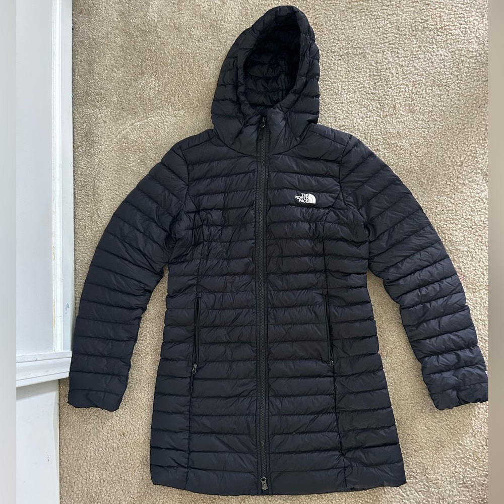 Long north face jacket